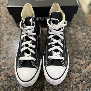 Converse Classic Black and White High-Tops